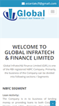 Mobile Screenshot of globalinfrafin.com